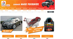 Desktop Screenshot of garagefournier.com